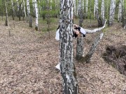 I got lost in the woods, but I met a local who agreed to get me out of the woods if I suck his dick! 15/16