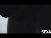 Watch this avid blowjob and fuck session in sexy silhouette 2/16