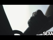Watch this avid blowjob and fuck session in sexy silhouette 3/16