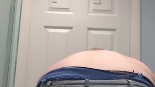 Farting in my slaves face