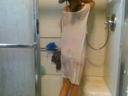 mollys naked video blog hope this is the right one.. white shirt contest video 5/16