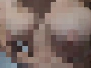 Busty Blonde Air Hostess plays nude with wet pussy after flight. Stewardess, Flight Attendant, milf 1/16