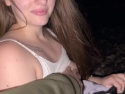 Undressed ON the STREET and sucked for money 5/16