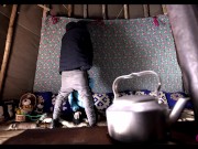 We found a secluded place to have a little 