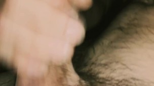 Stroking my big cock shall I bust a huge nut on my stomach