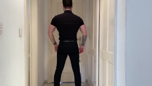 Alpha boss strip tease