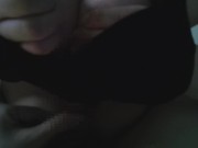 「いっぱい、おっぱいに出して♡」柔らかすぎる彼女のおっぱいに挟まれて大量挟射！スポブラ姿で主観目線の着衣パイズリ 16/16