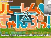 Me follo unas colegialas mientras acampo Ep 2 2/16