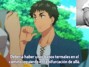 Me follo unas colegialas mientras acampo Ep 2