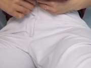 仕事中インナーボールを挿入して膣トレ 帰宅後すぐにグチョグチョまんこのインナーボールを抜いて電マと極太ディルドでオナニー(*´艸｀*)  締まりが良すぎてなかなか抜け無い!! 1/16