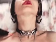 goth shows off goods