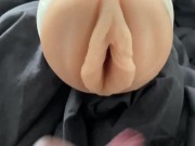 Masturbation sur la grosse chatte blonde 8/16