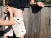 Behind The Scenes - Blowjob, Facefuck & Cum in Throat - Black Lynn Choking on Cum 5/16