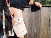 Behind The Scenes - Blowjob, Facefuck & Cum in Throat - Black Lynn Choking on Cum 8/16