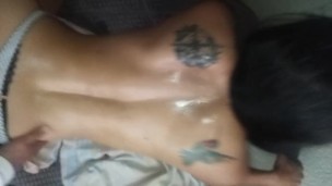 🔥 Latina buen Culo sudando con la verga dentro