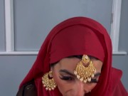 POV Hijabi Aaliyah sucks you off Part 1 6/16