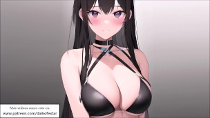 JOI HENTAI, profesora experta en pajas. Necesitarás guantes.