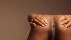 Getting naked and smacking my ass
