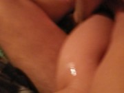 Calfjob Cum on legs 16/16