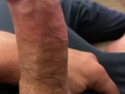 Showing off big daddy cock 14/16