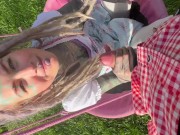 Onlyfans girl Anuskatzz sucks dick and gets hard fucked at puplic place outdoor after october fest 11/16