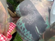 Onlyfans girl Anuskatzz sucks dick and gets hard fucked at puplic place outdoor after october fest 14/16