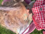 Onlyfans girl Anuskatzz sucks dick and gets hard fucked at puplic place outdoor after october fest 9/16