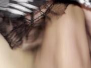 Michaela McKenzie rides johnholmesjunior's big huge massive hard white cock 15/16