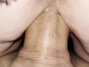 Michaela McKenzie rides johnholmesjunior's big huge massive hard white cock 3/16