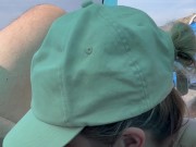 We Went to The Nude🔞 Beach 🏖️ and She Gave Me a Blowjob🍌👄. I Cum💦 in Her Mouth🫦. My sweet MILF 3/16