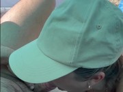 We Went to The Nude🔞 Beach 🏖️ and She Gave Me a Blowjob🍌👄. I Cum💦 in Her Mouth🫦. My sweet MILF 4/16