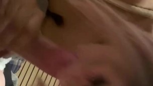 sexy mechanic stepsister sucks cock after long day