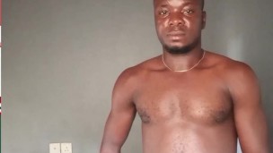 Rubbing my big dick to cum in the absence of my girlfriend.