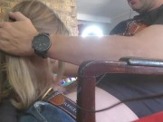 Stepmom sucking my cock while i play xbox 15/16