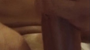 Edged the cum out of my cock