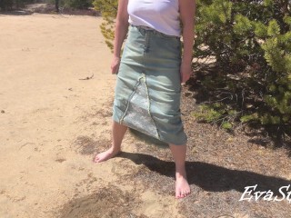 pissing standing up and farting