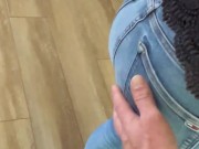 I come home from work and I feel like cumming on her buttocks 2/16