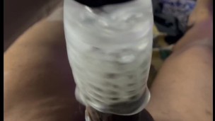 Masturbating with the Throatgoat