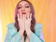 ASMR: surgical latex gloves