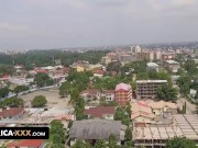 Starla Love and Miss Debeuk on fire 3/16