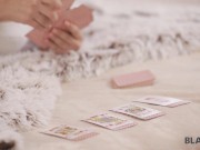 BLACK4K. Poker game makes belle and black guy in mood for interracial sex 2/16