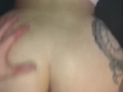 Big ass tattooed blonde babe gets fucked by daddy’s big cock 4/16
