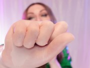 ASMR: surgical gloves fetish (SFW video)