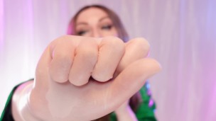 ASMR: surgical gloves fetish (SFW video)