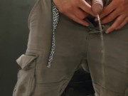 Right down to business, a hot piss!