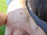 my skinny come and give me a really good blowjob while i relax in the sun part 2 15/16