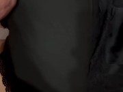 a small cumshot on her panties before going to bed 3/16