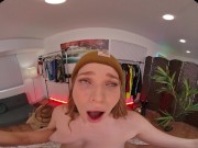 Pornstar Mazy Myers gets her needy pussy dicked hard in different sex positions in Virtual Reality 11/16