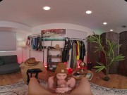 Pornstar Mazy Myers gets her needy pussy dicked hard in different sex positions in Virtual Reality 7/16