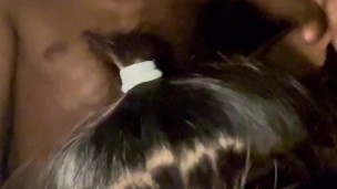 Sloppy deepthroating blowjob !!! He can’t take it!